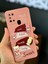 Samsung Galaxy A21S Uyumlu Kılıf Tasarımlı Desenli Kamera Korumalı Tavşan Pembe Yumuşak Silikon Kapak 2