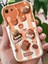 Apple iPhone 7/8/SE20/SE22 Kılıf Tasarımlı Desenli Kamera Korumalı Ayıcık Bisküvi Renkli Cofffe Silikon 3