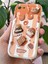 Apple iPhone 7/8/SE20/SE22 Kılıf Tasarımlı Desenli Kamera Korumalı Ayıcık Bisküvi Renkli Cofffe Silikon 5