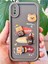 Apple iPhone X/xs Kılıf Tasarımlı Desenli Kamera Korumalı Ayıcık Kahve Renkli Yumuşak Silikon Kap 2