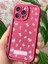 Apple iPhone 14 Pro Kılıf Yumuşak Dokulu Kelebek Gül Desenli Yumuşak Kamera Korumalı Silikon Kapak 4