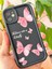 Apple iPhone 11 Kılıf Yumuşak Dokulu Kelebek Desenli Yumuşak Kamera Korumalı Silikon Kapak 3