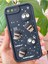 Apple iPhone 7 / 8 Plus Kılıf Tasarımlı Desenli Kamera Korumalı Coffee Kurabiye Siyah Yumuşak Silikon 3