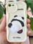 Apple iPhone 7/8/SE20/SE22 Kılıf Tasarımlı Desenli Kamera Korumalı Panda Beyaz Püsküllü Silikon Kapak 2