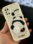 Samsung Galaxy A21S Uyumlu Kılıf Tasarımlı Desenli Kamera Korumalı Panda Beyaz Püsküllü Silikon Kapak 2