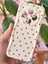 Xiaomi Redmi 14C Kılıf Kamera Korumalı Dalga Kenarlı Kırmızı Kalp Desenli Silikon Kapak 1
