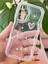 Samsung Galaxy A24 Kılıf 3D Kalpli Inci Tasarımlı Desenli Kamera Korumalı Şeffaf Silikon Kapak 2
