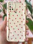 Samsung Galaxy A21S Kılıf Kamera Korumalı Dalga Kenarlı Kırmızı Kalp Desenli Silikon Kapak 2