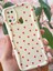 Samsung Galaxy A21S Kılıf Kamera Korumalı Dalga Kenarlı Kırmızı Kalp Desenli Silikon Kapak 3