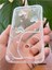 Oppo Reno 11F Kılıf 3D Kalpli Inci Tasarımlı Desenli Kamera Korumalı Şeffaf Silikon Kapak 4