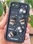 Apple iPhone 7/8/SE20/SE22 Kılıf Tasarımlı Desenli Kamera Korumalı Coffee Kurabiye Siyah Yumuşak Silikon 4