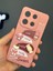 Xiaomi Redmi Note 13 4g Uyumlu Kılıf Tasarımlı Desenli Kamera Korumalı Tavşan Pembe Yumuşak Silikon Kapak 3