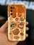 Samsung Galaxy S20 Fe Uyumlu Kılıf Tasarımlı Desenli Kamera Korumalı Ayıcık Bisküvi Renkli Cofffe Silikon 2