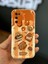 Samsung Galaxy S20 Fe Uyumlu Kılıf Tasarımlı Desenli Kamera Korumalı Ayıcık Bisküvi Renkli Cofffe Silikon 5
