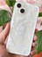 Apple iPhone 14 Plus Kılıf Şeffaf Kelebek Tasarımlı Desenli Kamera Korumalı Yumuşak Silikon Kapak 4