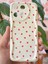 Realme 11 4g Kılıf Kamera Korumalı Dalga Kenarlı Kırmızı Kalp Desenli Silikon Kapak 2