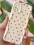 Samsung Galaxy A31 Kılıf Kamera Korumalı Dalga Kenarlı Kırmızı Kalp Desenli Silikon Kapak 1
