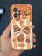 Xiaomi Redmi Note 12 4g Kılıf Tasarımlı Desenli Kamera Korumalı Ayıcık Bisküvi Renkli Cofffe Silikon Kapak 1