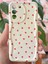 Samsung Galaxy S21 Fe Kılıf Kamera Korumalı Dalga Kenarlı Kırmızı Kalp Desenli Silikon Kapak 2