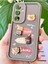 Samsung Galaxy S21 Fe Kılıf Tasarımlı Desenli Kamera Korumalı Ayıcık Kahve Renkli Yumuşak Silikon Kapak 5