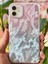 Apple iPhone 12 Kılıf Parlak Fiyonk Desenli Darbe Emici Kamera Çıkıntılı Renkli Silikon Kapak 3