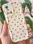 Oppo A74 Kılıf Kamera Korumalı Dalga Kenarlı Kırmızı Kalp Desenli Silikon Kapak 3