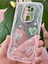 Oppo A5/a9 2020 Kılıf 3D Kalpli Inci Tasarımlı Desenli Kamera Korumalı Şeffaf Silikon Kapak 1