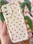 Oppo A55 4g Kılıf Kamera Korumalı Dalga Kenarlı Kırmızı Kalp Desenli Silikon Kapak 3