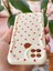 Oppo A15 - A15S Kılıf Kamera Korumalı Dalga Kenarlı Kırmızı Kalp Desenli Silikon Kapak 5