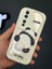 Honor 90 Uyumlu Kılıf Tasarımlı Desenli Kamera Korumalı Panda Beyaz Püsküllü Silikon Kapak 3