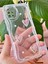 Samsung Galaxy A71 Kılıf 3D Kalpli Inci Tasarımlı Desenli Kamera Korumalı Şeffaf Silikon Kapak 2
