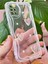 Samsung Galaxy A71 Kılıf 3D Kalpli Inci Tasarımlı Desenli Kamera Korumalı Şeffaf Silikon Kapak 3