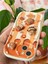 Apple iPhone 13 Kılıf Tasarımlı Desenli Kamera Korumalı Ayıcık Bisküvi Renkli Cofffe Silikon Kapak 4