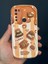 Xiaomi Redmi Note 8 Kılıf Tasarımlı Desenli Kamera Korumalı Ayıcık Bisküvi Renkli Cofffe Silikon Kapak 1