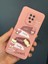 Xiaomi Redmi Note 9 Pro Uyumlu Kılıf Tasarımlı Desenli Kamera Korumalı Tavşan Pembe Yumuşak Silikon Kapak 4