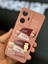 Realme C55 Uyumlu Kılıf Tasarımlı Desenli Kamera Korumalı Tavşan Pembe Yumuşak Silikon Kapak 3