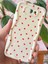 Samsung Galaxy J7 Prime Kılıf Kamera Korumalı Dalga Kenarlı Kırmızı Kalp Desenli Silikon Kapak 1