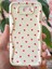 Samsung Galaxy J7 Prime Kılıf Kamera Korumalı Dalga Kenarlı Kırmızı Kalp Desenli Silikon Kapak 2