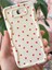 Samsung Galaxy J7 Prime Kılıf Kamera Korumalı Dalga Kenarlı Kırmızı Kalp Desenli Silikon Kapak 3