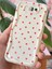 Samsung Galaxy J7 Prime Kılıf Kamera Korumalı Dalga Kenarlı Kırmızı Kalp Desenli Silikon Kapak 4