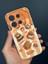 Xiaomi Redmi Note 13 4g Kılıf Tasarımlı Desenli Kamera Korumalı Ayıcık Bisküvi Renkli Cofffe Silikon Kapak 2