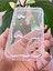 Xiaomi Redmi Note 8 Kılıf 3D Kalpli Inci Tasarımlı Desenli Kamera Korumalı Şeffaf Silikon Kapak 3