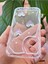Oppo A38 Kılıf 3D Kalpli Inci Tasarımlı Desenli Kamera Korumalı Şeffaf Silikon Kapak 5