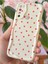 Xiaomi Redmi Note 8 Kılıf Kamera Korumalı Dalga Kenarlı Kırmızı Kalp Desenli Silikon Kapak 4