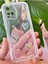 Vivo Y21/Y21S Kılıf 3D Kalpli Inci Tasarımlı Desenli Kamera Korumalı Şeffaf Silikon Kapak 2