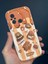 Xiaomi Redmi 12C Uyumlu Kılıf Tasarımlı Desenli Kamera Korumalı Ayıcık Bisküvi Renkli Cofffe Silikon Kapak 2