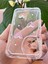 Xiaomi Redmi 10 4g 2022 Kılıf 3D Kalpli Inci Tasarımlı Desenli Kamera Korumalı Şeffaf Silikon Kapak 3