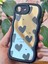 Apple iPhone 16E Kılıf Aynalı Kalp Desenli Yumuşak Kenarlı Kamera Korumalı Silikon Kapak 4