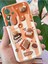 Samsung Galaxy A34 Uyumlu Kılıf Tasarımlı Desenli Kamera Korumalı Ayıcık Bisküvi Renkli Cofffe Silikon Kapak 3