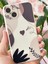 Apple iPhone 14/13 Uyumlu Kılıf Tasarımlı Desenli Kamera Korumalı Secret Garden Kalp Yumuşak Silikon Kapak 3